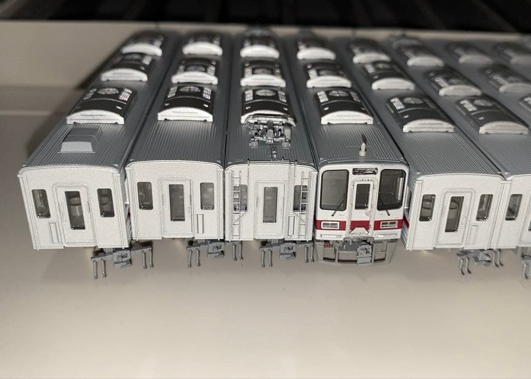 グリーンマックス 4085・4086 東武30000系 10両編成　現状です。