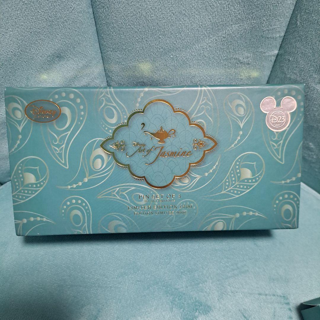 D23 art of jasmine ピンバッジ　LE1000　アラジン