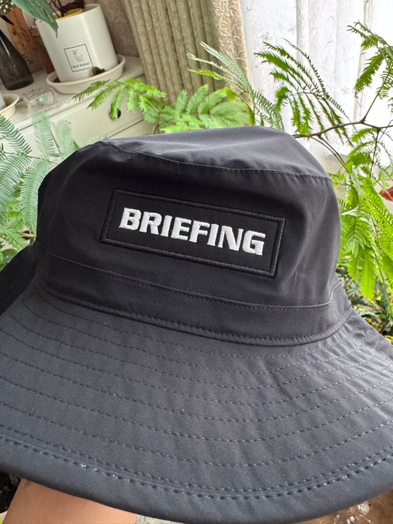 新品未使用 BRIEFING ブリーフィング ブラック バケットハット