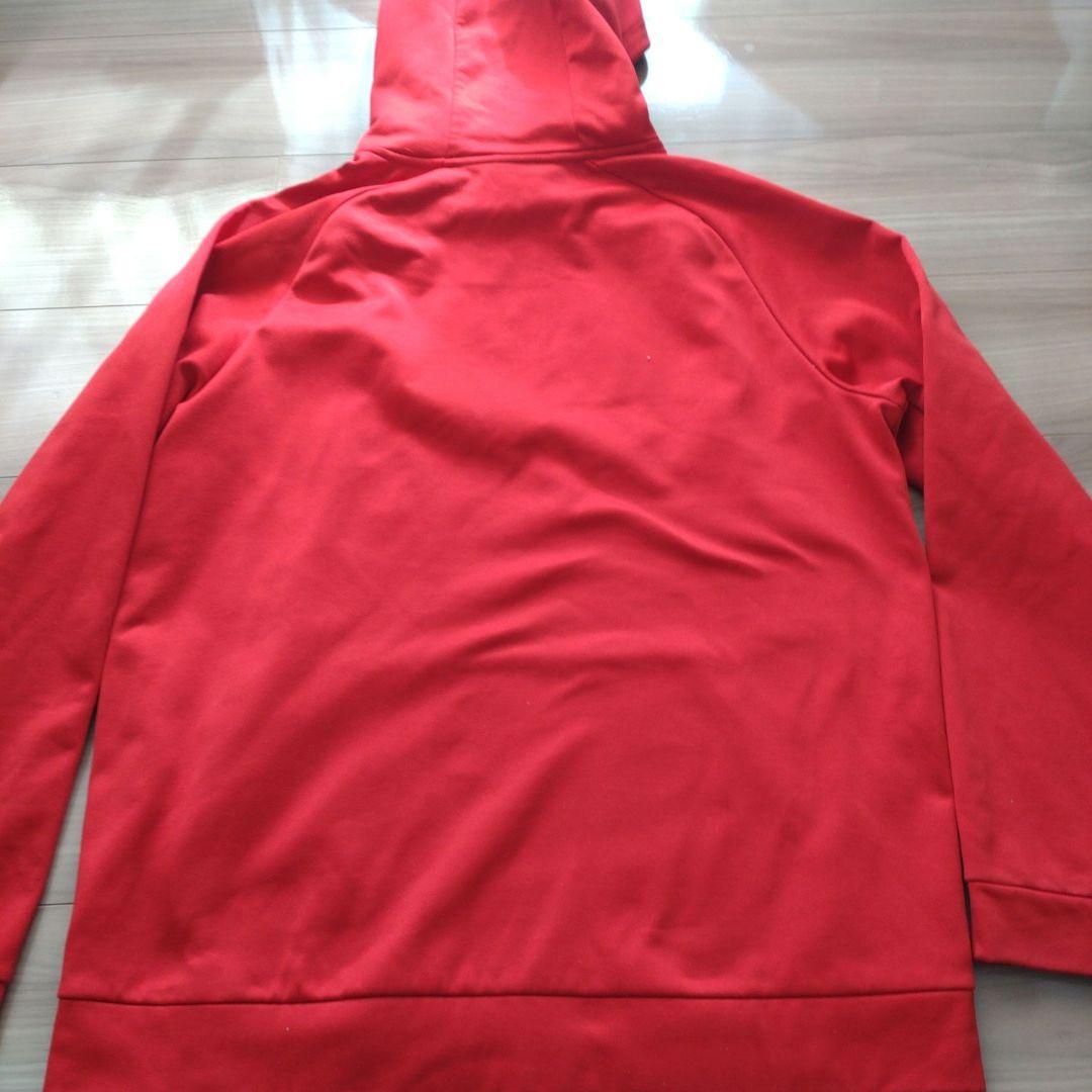 NIKE　ナイキ　パーカーパンツセットアップ　ジャージ　XLサイズ　赤黒