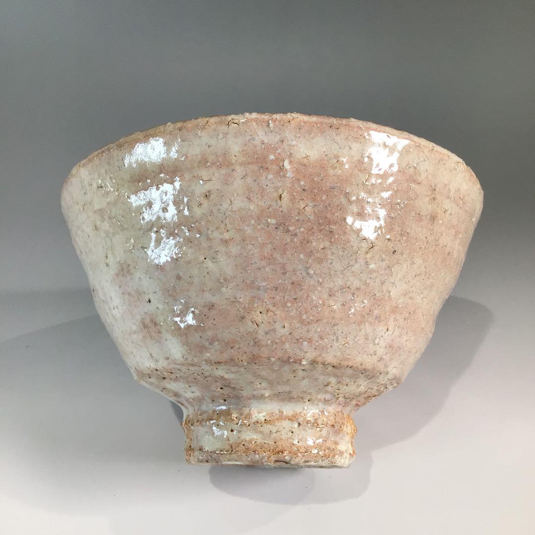 Ｐ７１０　茶碗　『萩焼』『味舌隆司造』『大徳寺　高橋悦道　箱書』　共箱　茶道具