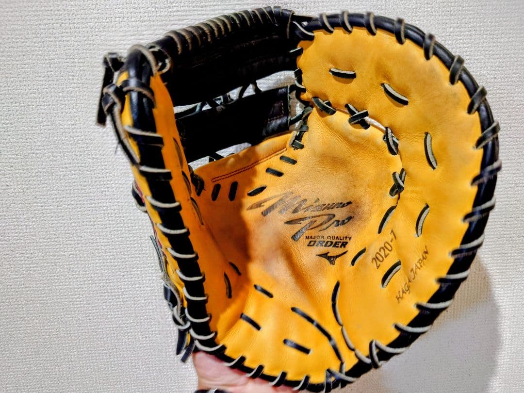 ミズノプロ オーダー 軟式 ファーストミット 新井貴浩選手モデル 日本製