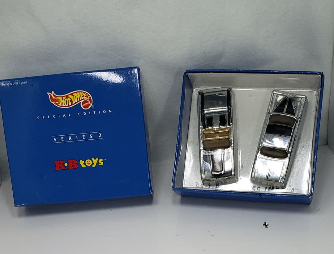 K·B toys限定 ホットウィール 'メタル 仕様 1/64 ミニカー 2台