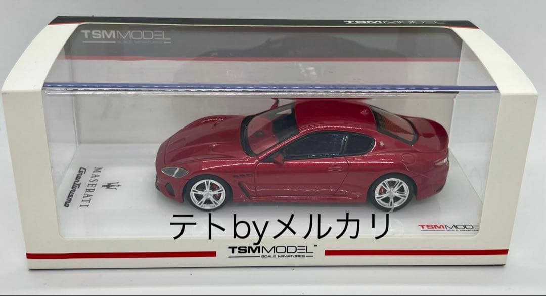 1/43 TSM マセラティグラントゥーリズモ 後期型 赤 MC