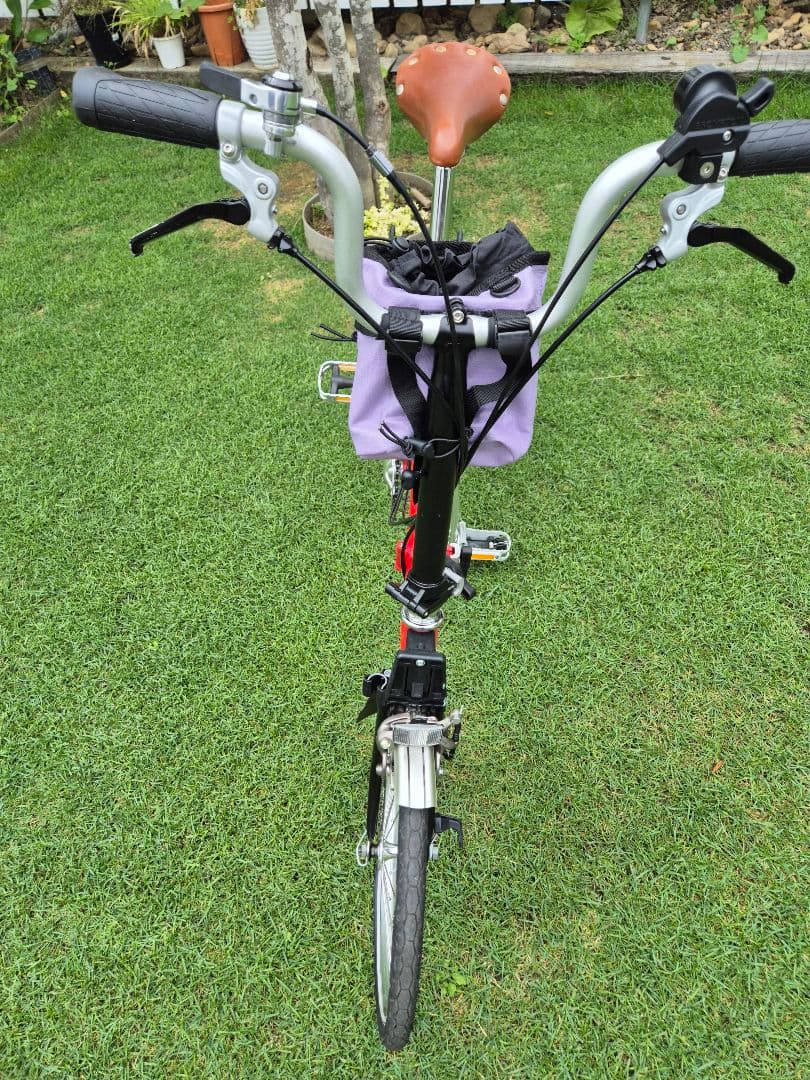 BROMPTON 2015年 M6R C Line 赤黒 6速 UK製
