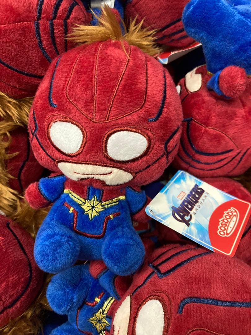 J)新品 マーベル コスベイビー ぬいぐるみ キャプテンマーベル 計82個