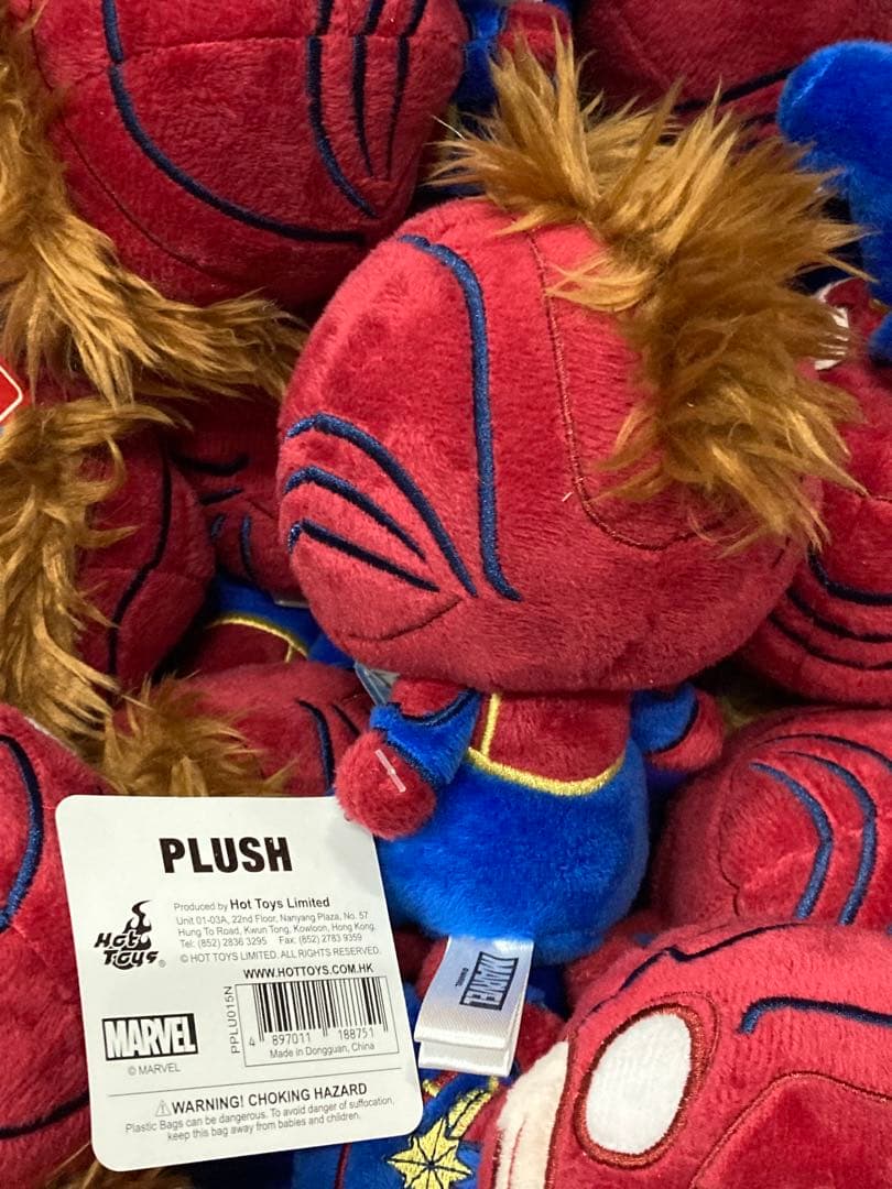 J)新品 マーベル コスベイビー ぬいぐるみ キャプテンマーベル 計82個