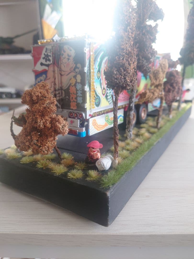 トラック野郎模型ジオラマ