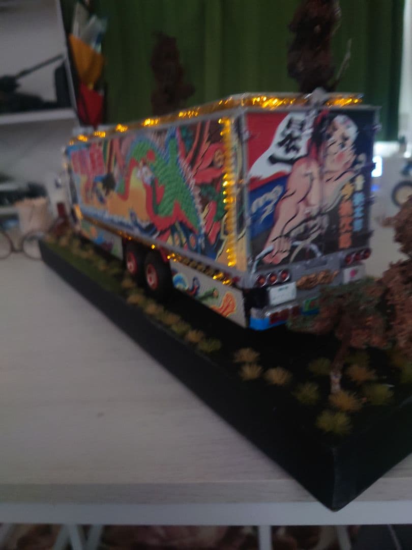 トラック野郎模型ジオラマ