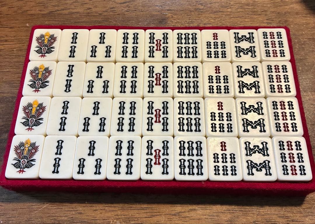 麻雀牌　蘇州　R牌　麻雀セット