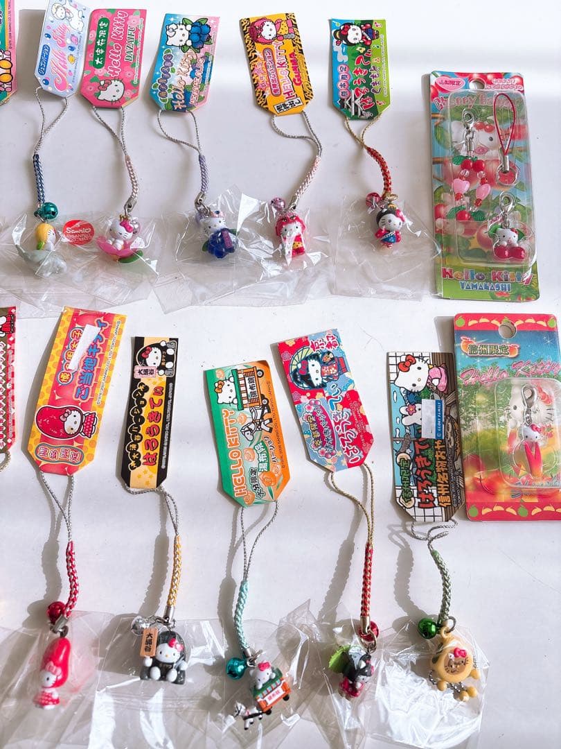 ご当地キティ⭐︎根付けストラップ⭐︎ハローキティ⭐︎まとめ売り⭐︎新品未使用