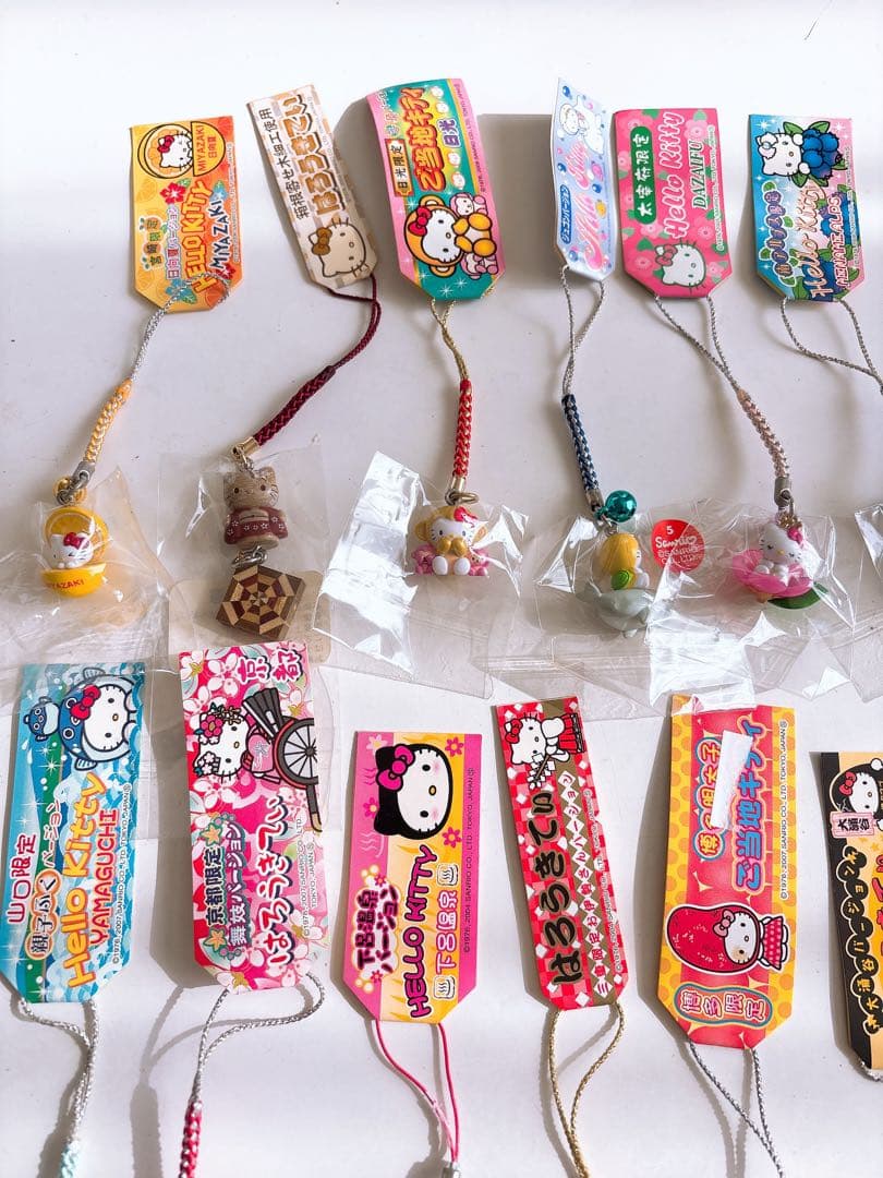 ご当地キティ⭐︎根付けストラップ⭐︎ハローキティ⭐︎まとめ売り⭐︎新品未使用
