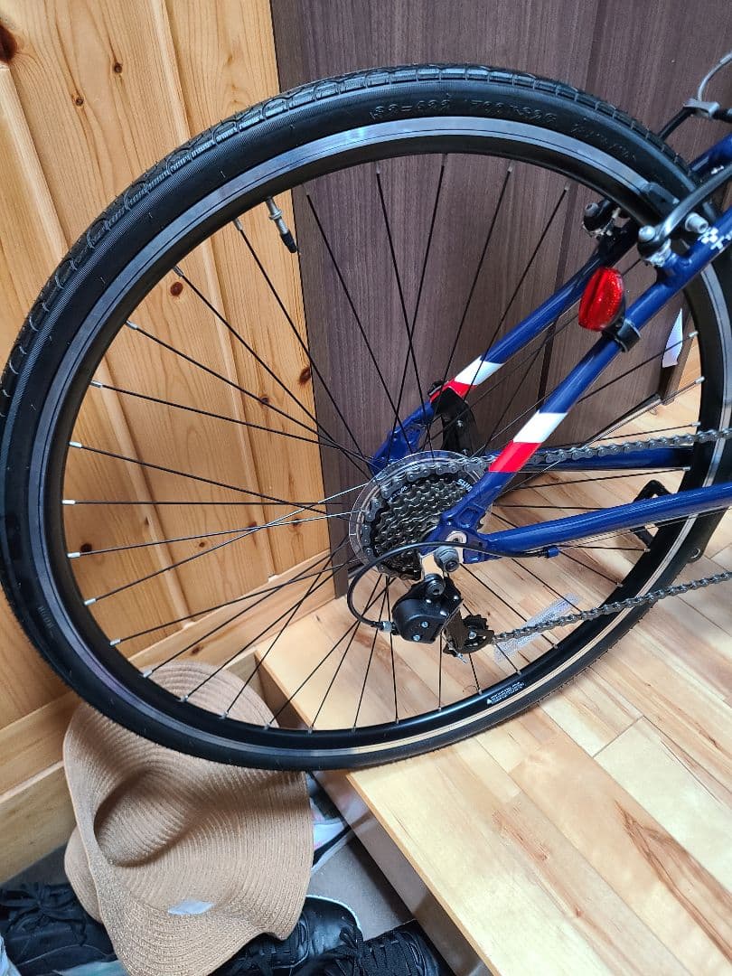 プジョー　クロスバイク　T13JP-S　ネイビー　タイヤ700X32C　手渡し