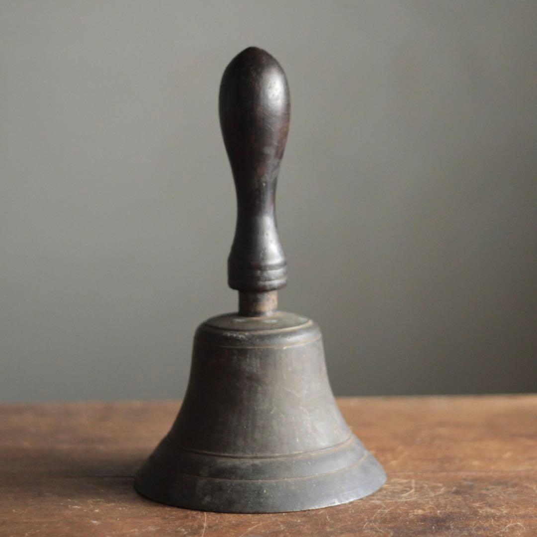 古銅 鐘 カネ ベル 古道具 アンティーク オブジェ 銅製鐘