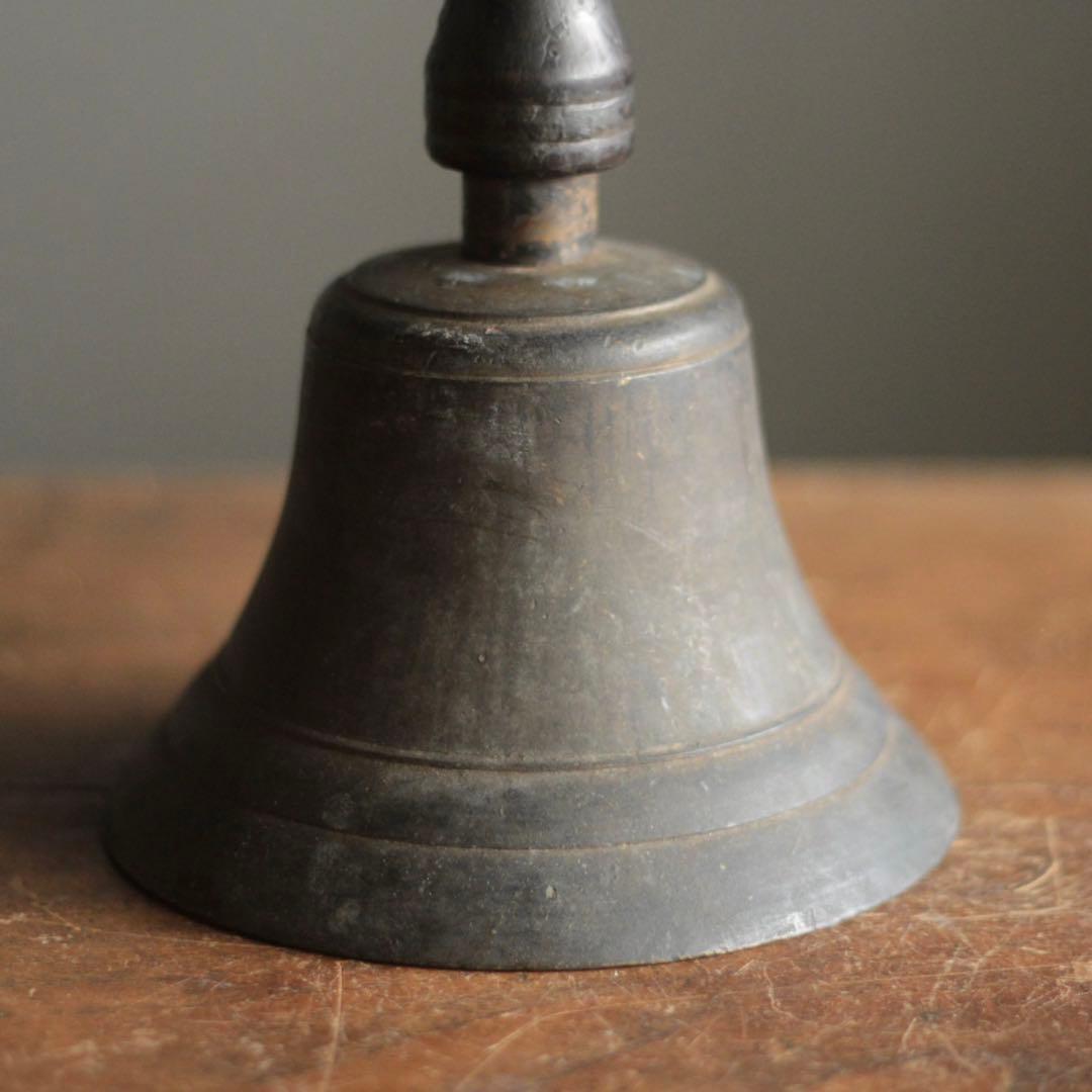 古銅 鐘 カネ ベル 古道具 アンティーク オブジェ 銅製鐘