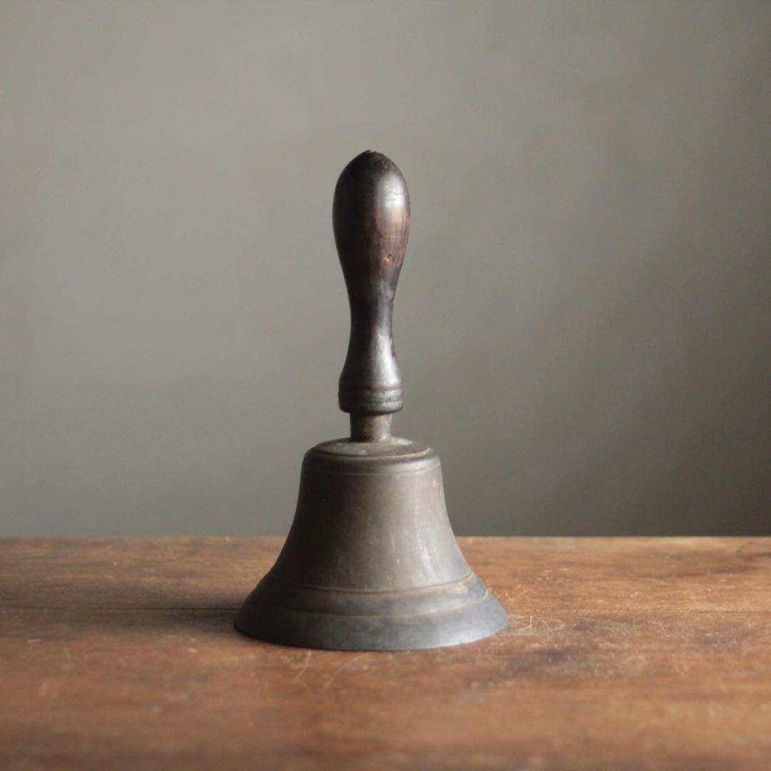 古銅 鐘 カネ ベル 古道具 アンティーク オブジェ 銅製鐘
