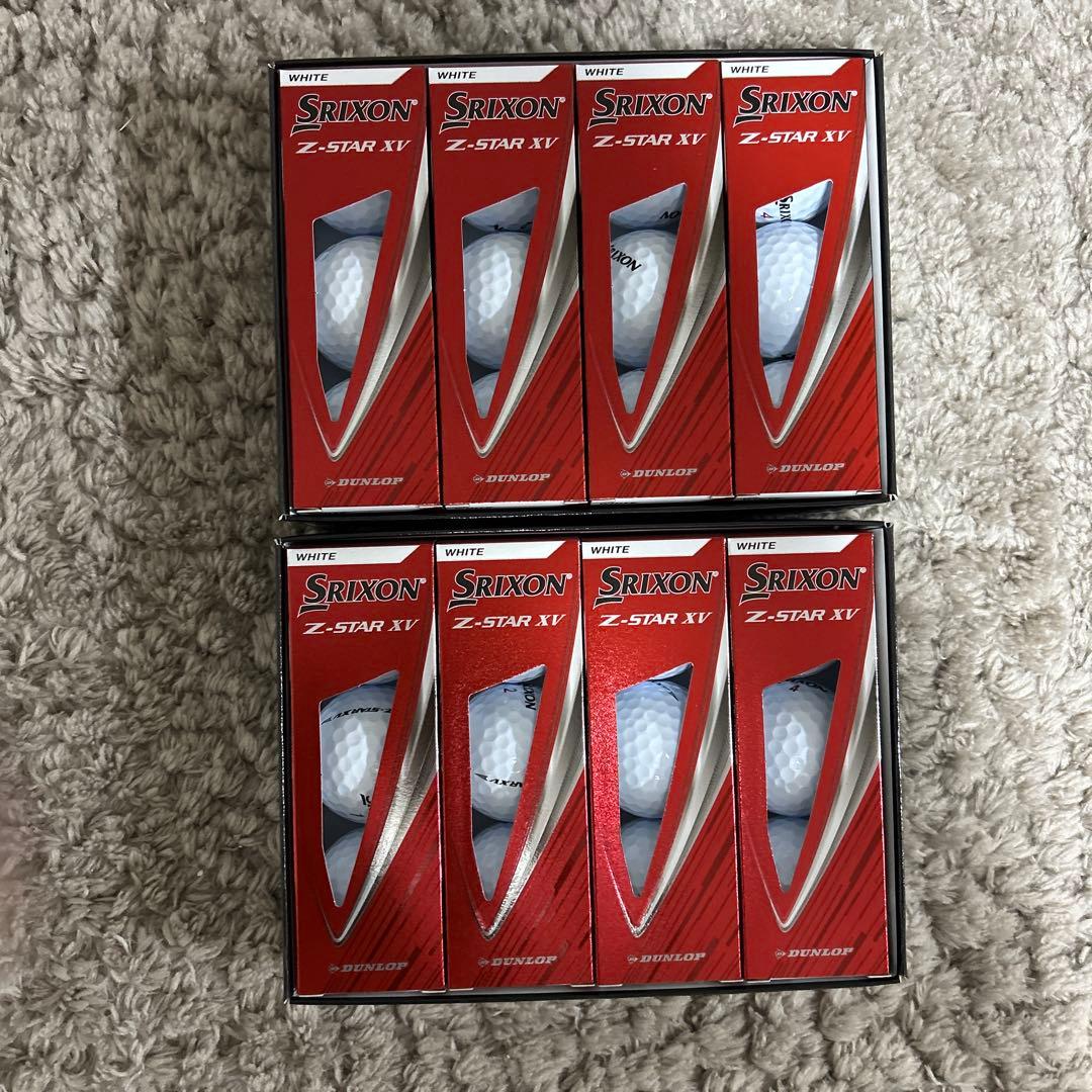 新品未使用　SRIXON Z-STAR XV 2ダース　ホワイト