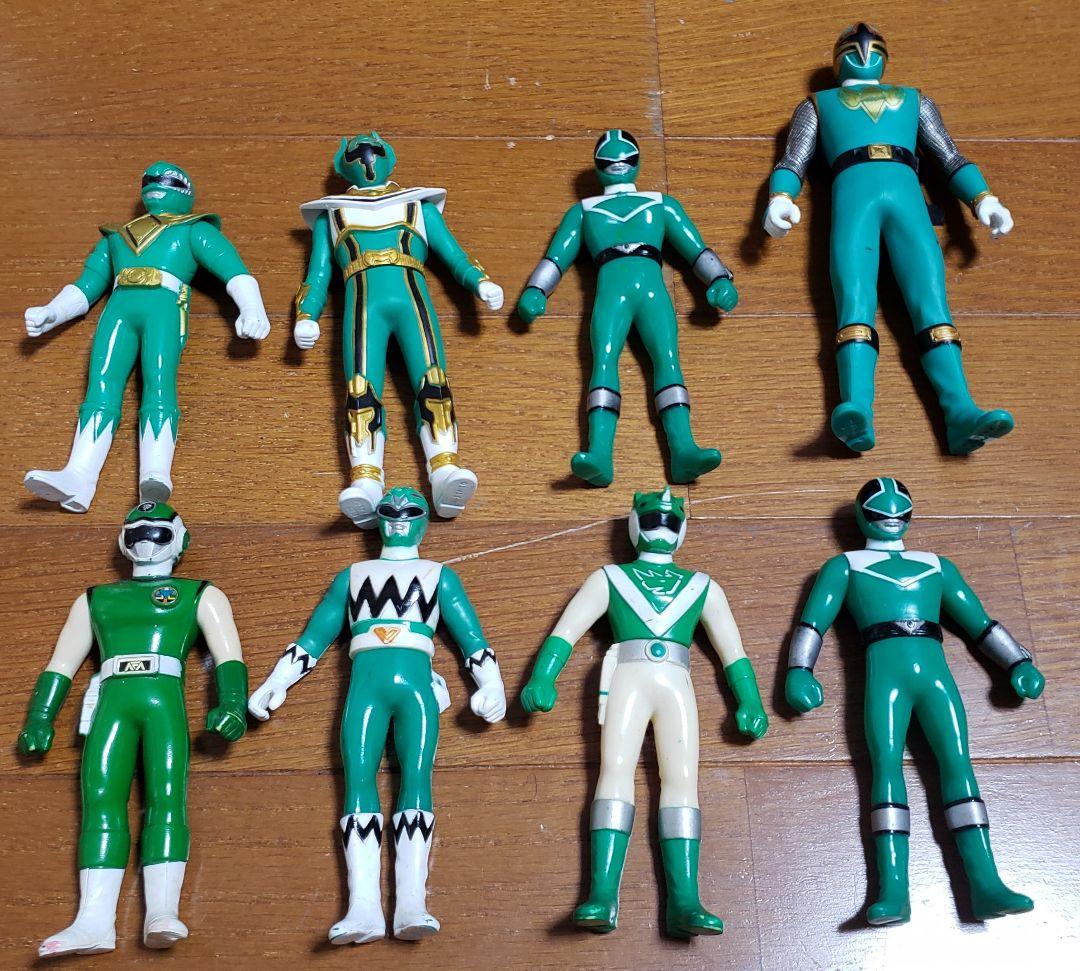 スーパー戦隊　ソフビフィギュアセット　85体セット　12～13cm