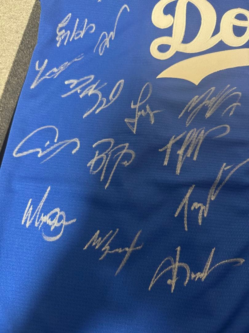 2024年ロサンゼルス・ドジャース　大谷翔平　直筆サインユニフォーム　証明書あり