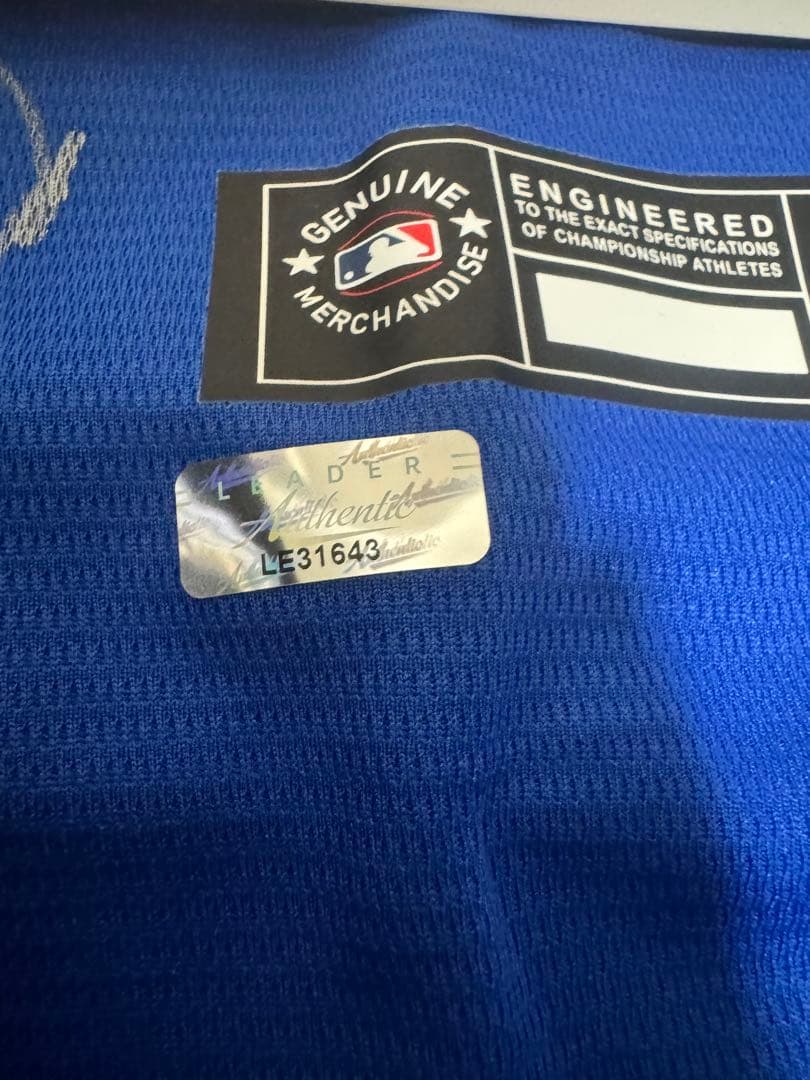 2024年ロサンゼルス・ドジャース　大谷翔平　直筆サインユニフォーム　証明書あり