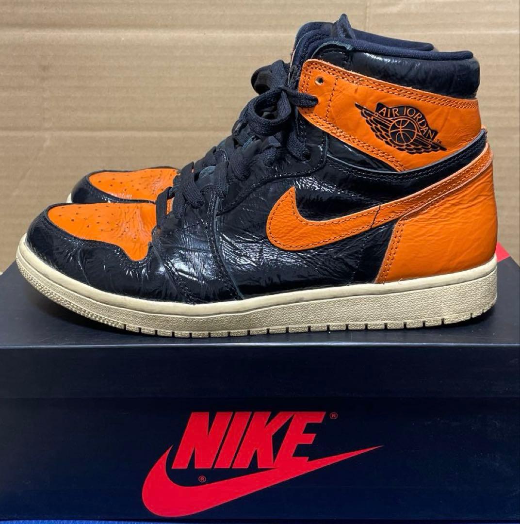 シューズ(男性用) NIKE Air Jordan 1 Shattered Backboard3.0