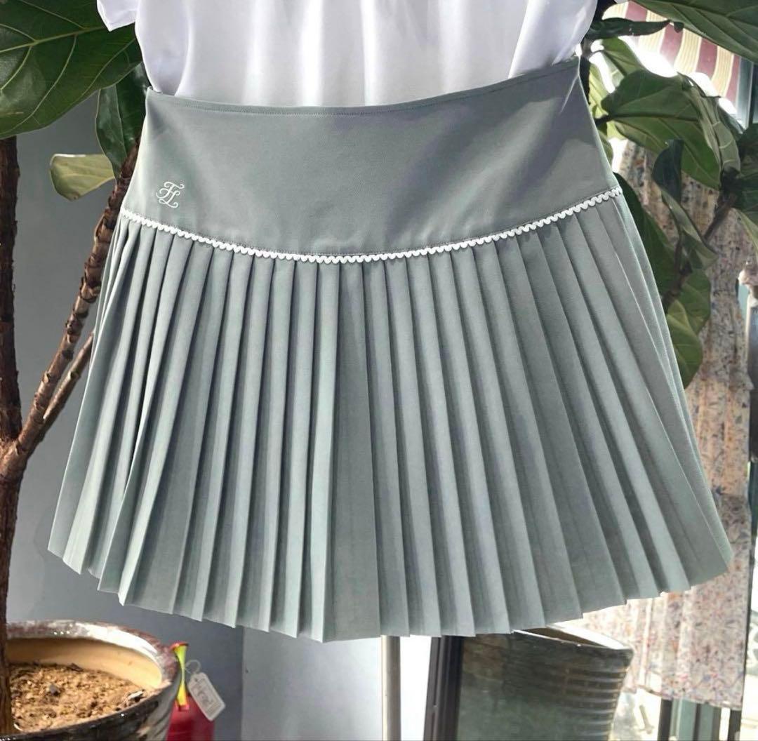 【即発送】ゴルフ フェアライアー fairliar スカート（グリーン）