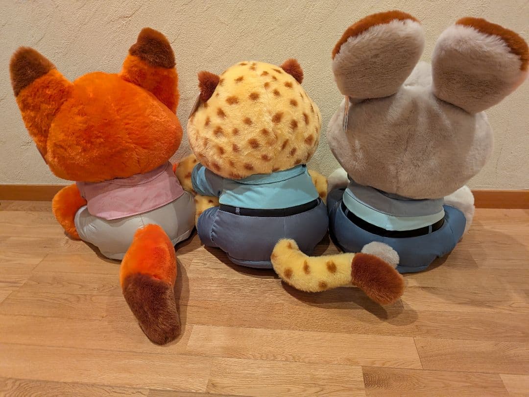 ズートピア2 ジュディ ニック クロウハウザーぬいぐるみ　コストコ　ディズニー