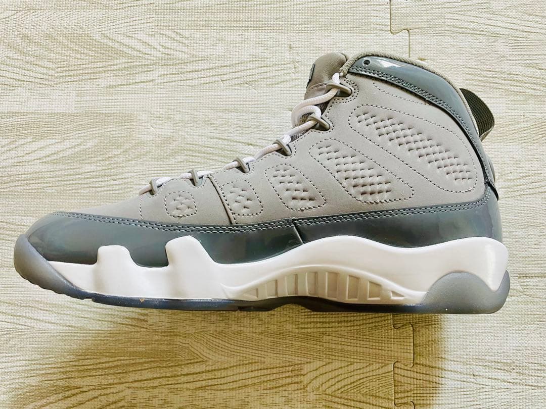 シューズ(男性用) AIR JORDAN 9 RETRO COOL GREY-WHITE 28cm