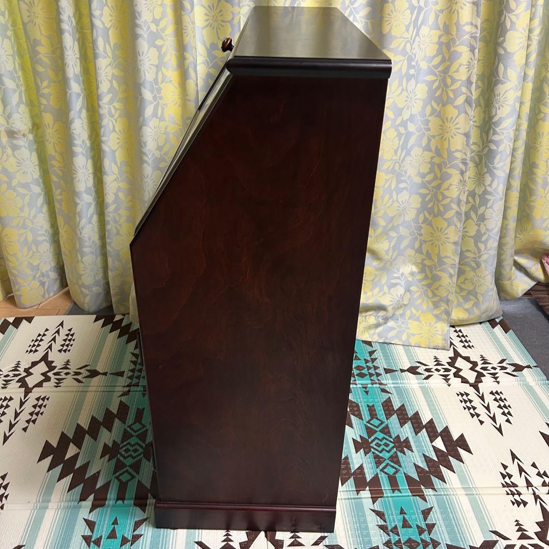 蝦夷民芸ライティングビューロー　美品　レトロ家具　アンティーク