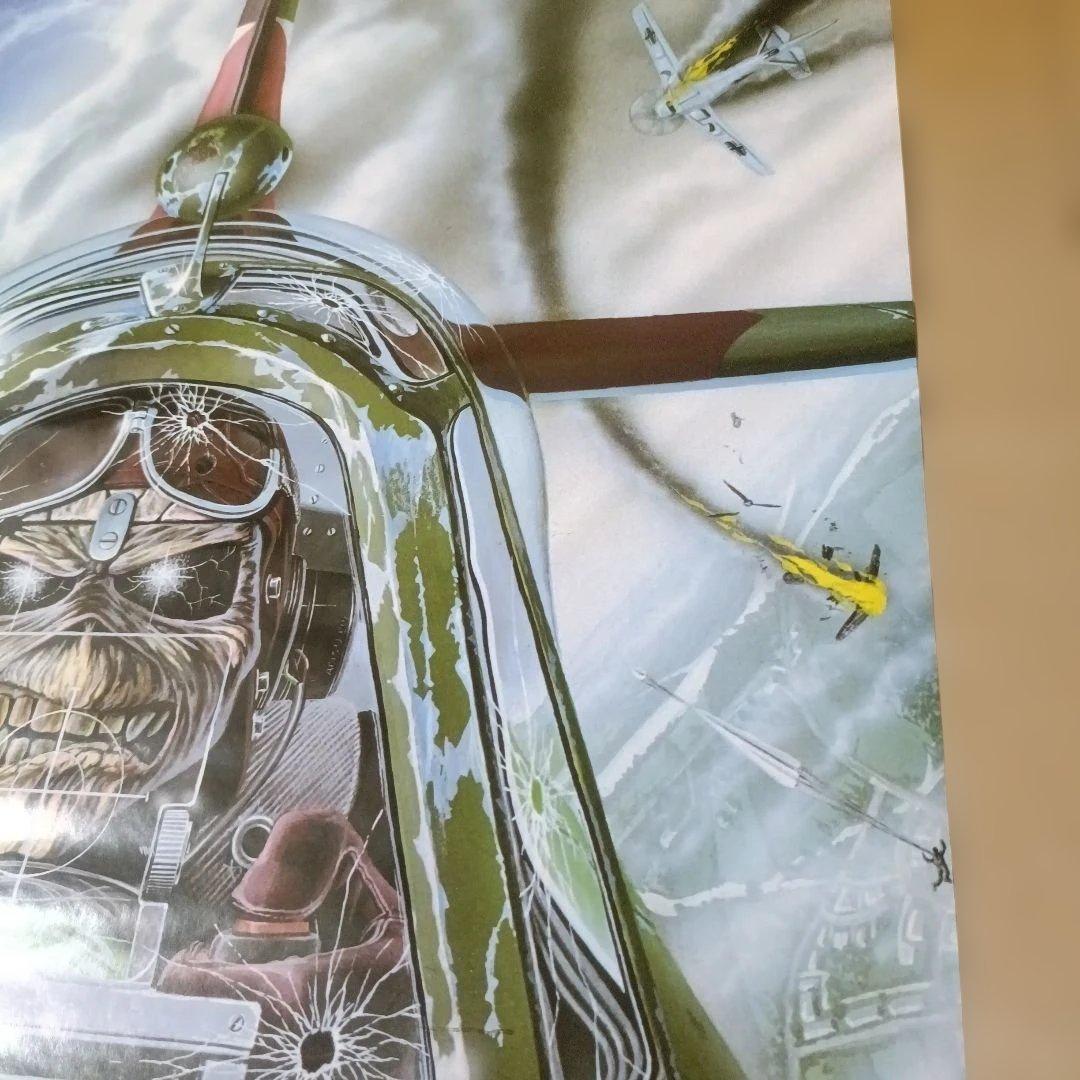 IRON MAIDEN ポスター ACES HIGH Poster 1985