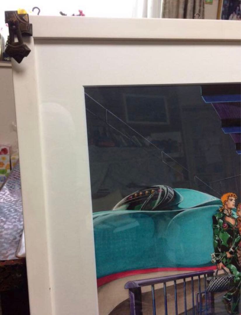 ジョジョ　複製原画　第5部　ブチャラティ　ジョルノ　はやぶさ　荒木飛呂彦