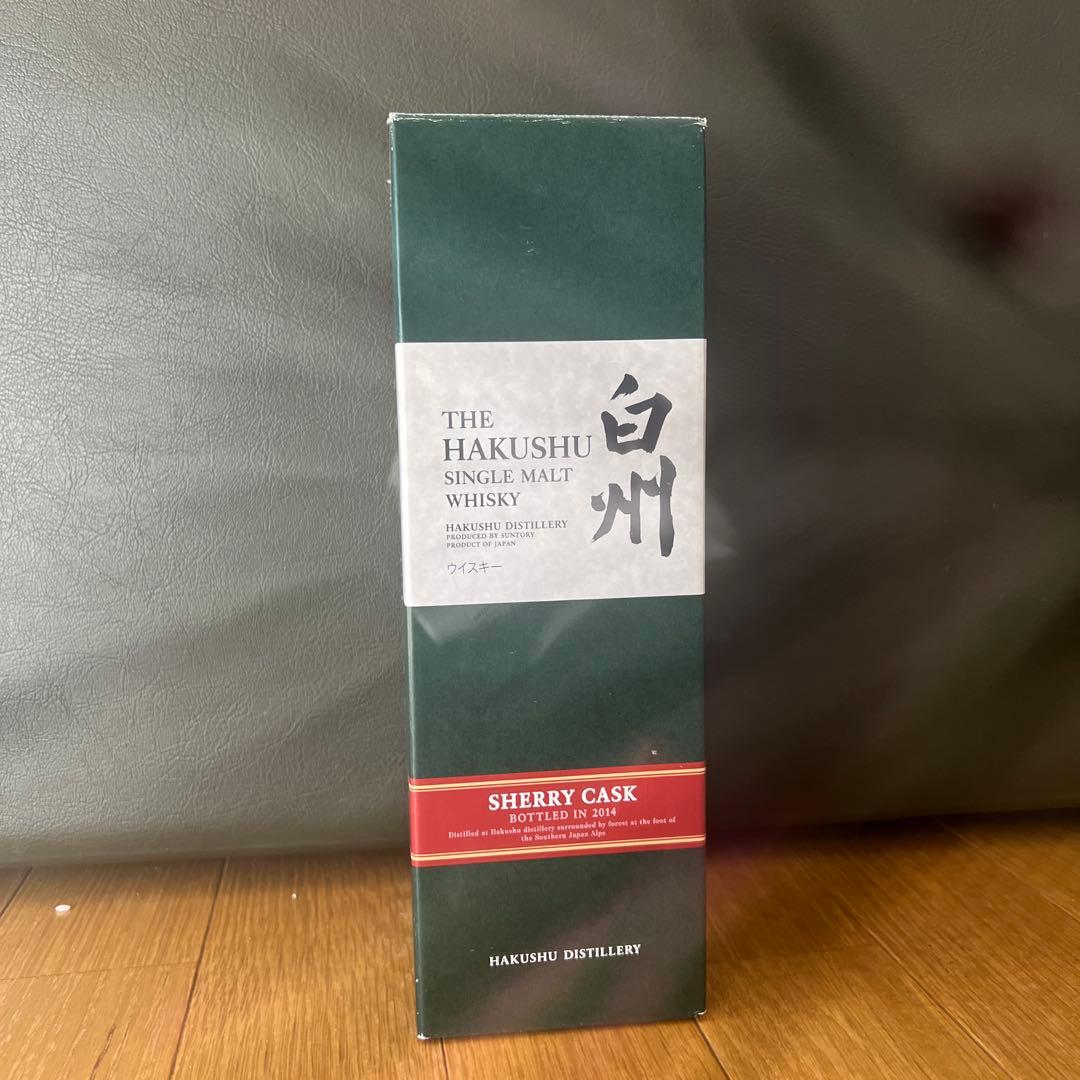 未開封　白州 シングルモルトウイスキー シェリーカスク 700ml 2014年