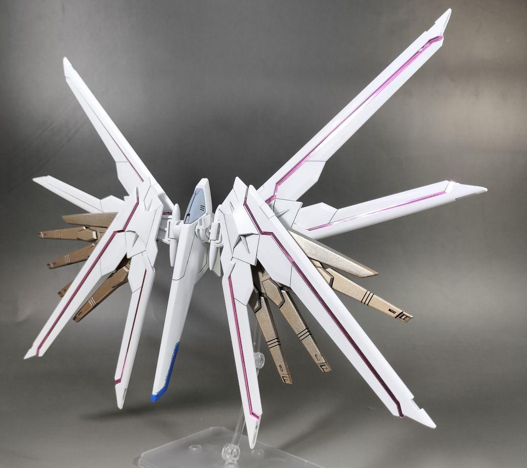 HG 1/144 マイティーストライクフリーダムガンダム 改修 全塗装 完成品