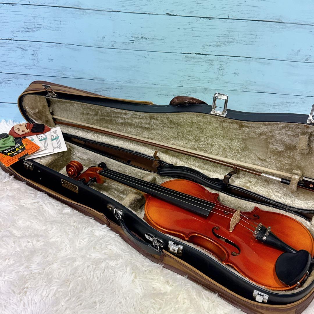 SUZUKI バイオリン No.280 4/4 1987 付属品多数！スズキ