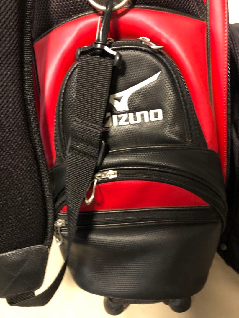 【送料込み】MIZUNO ミズノ　キャディバッグ　ゴルフバッグ　ブラック　メンズ