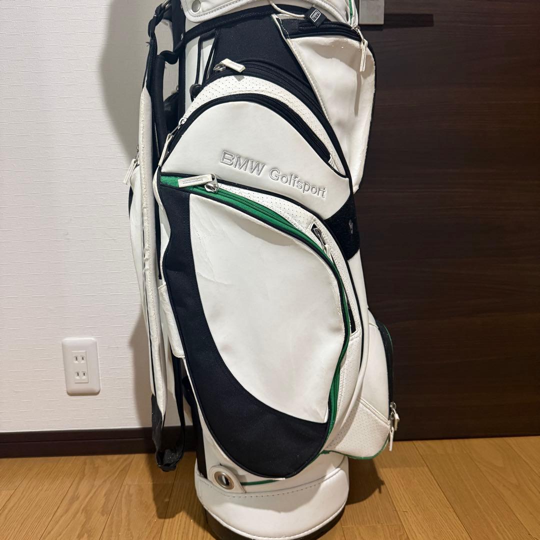 Golfsport キャディバッグ ゴルフバッグ ホワイト/ブラック