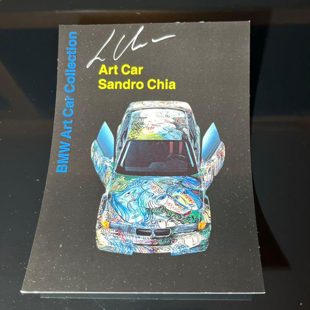 超レアモデル❗️ミニカー 1/18 ミニチャンプス  M3 アートカー