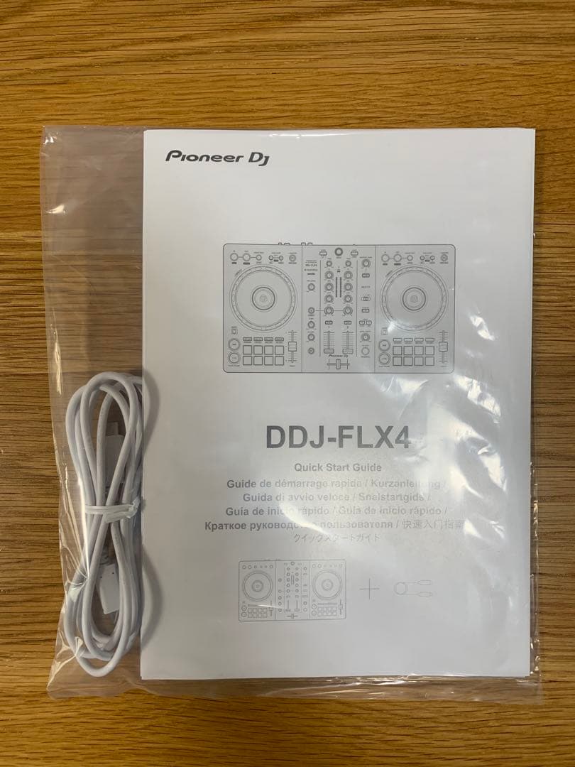 【新品に近い】DDJ-FLX4-W Pioneer DJ DJコントローラー