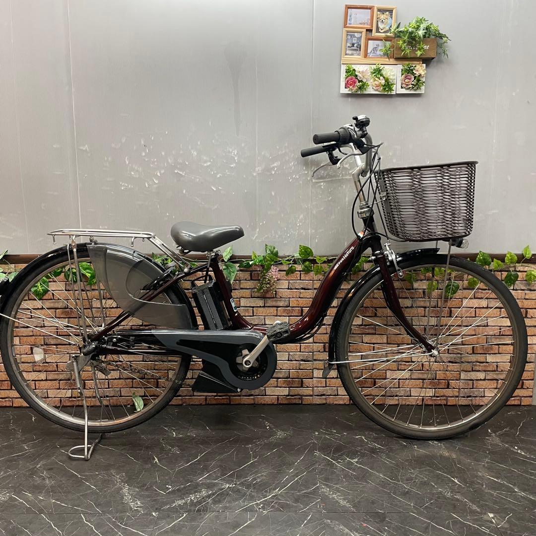 【166】電動自転車 YAMAHA PAS Natura ブラウン 26インチ