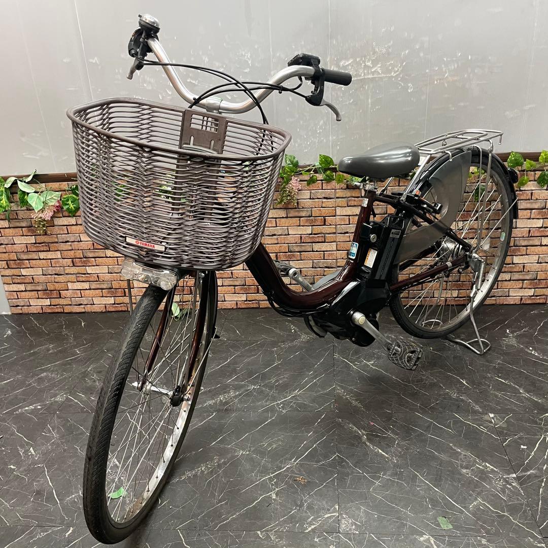 【166】電動自転車 YAMAHA PAS Natura ブラウン 26インチ