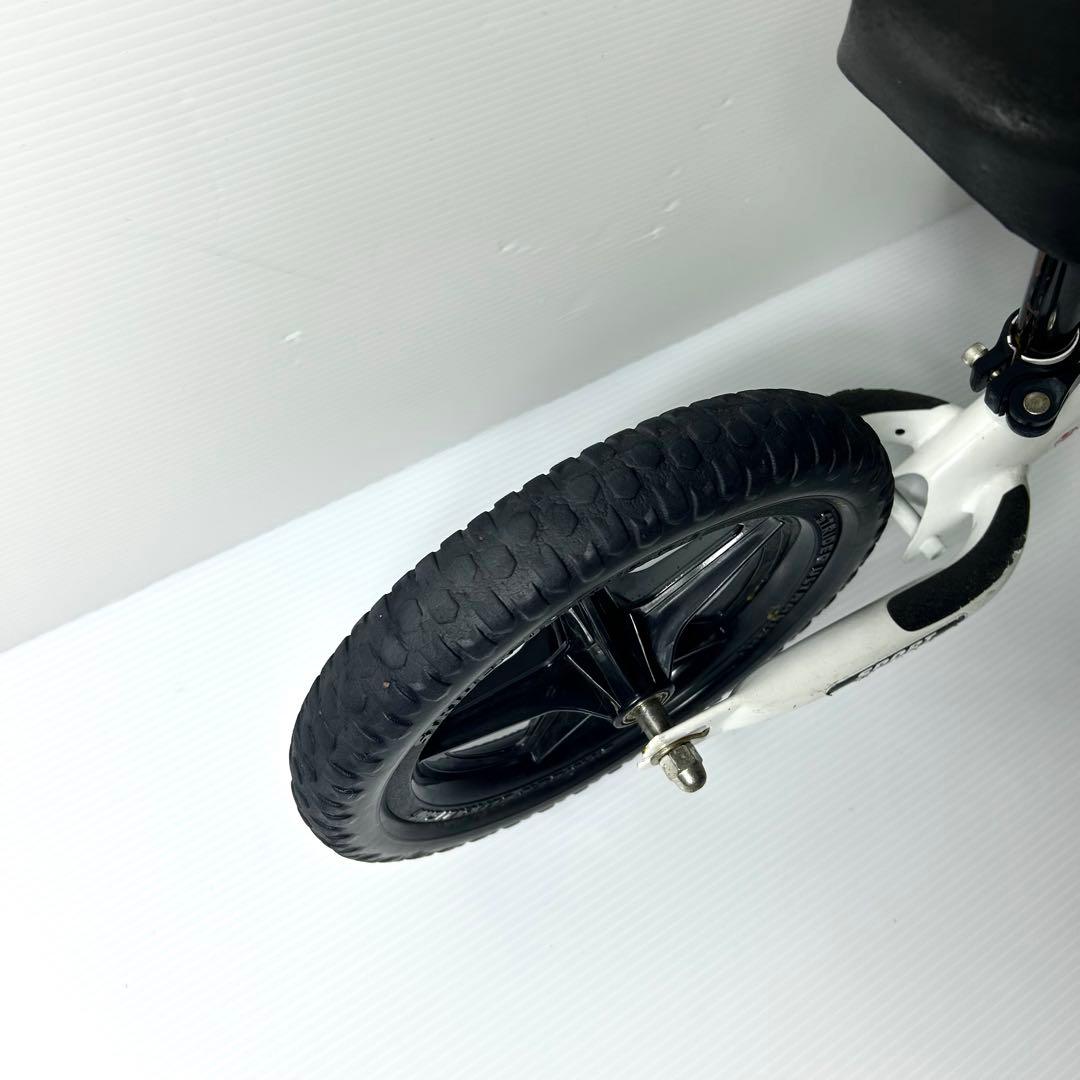 美品☆STRIDER SPORT バランスバイク ペダル無し ホワイト 白