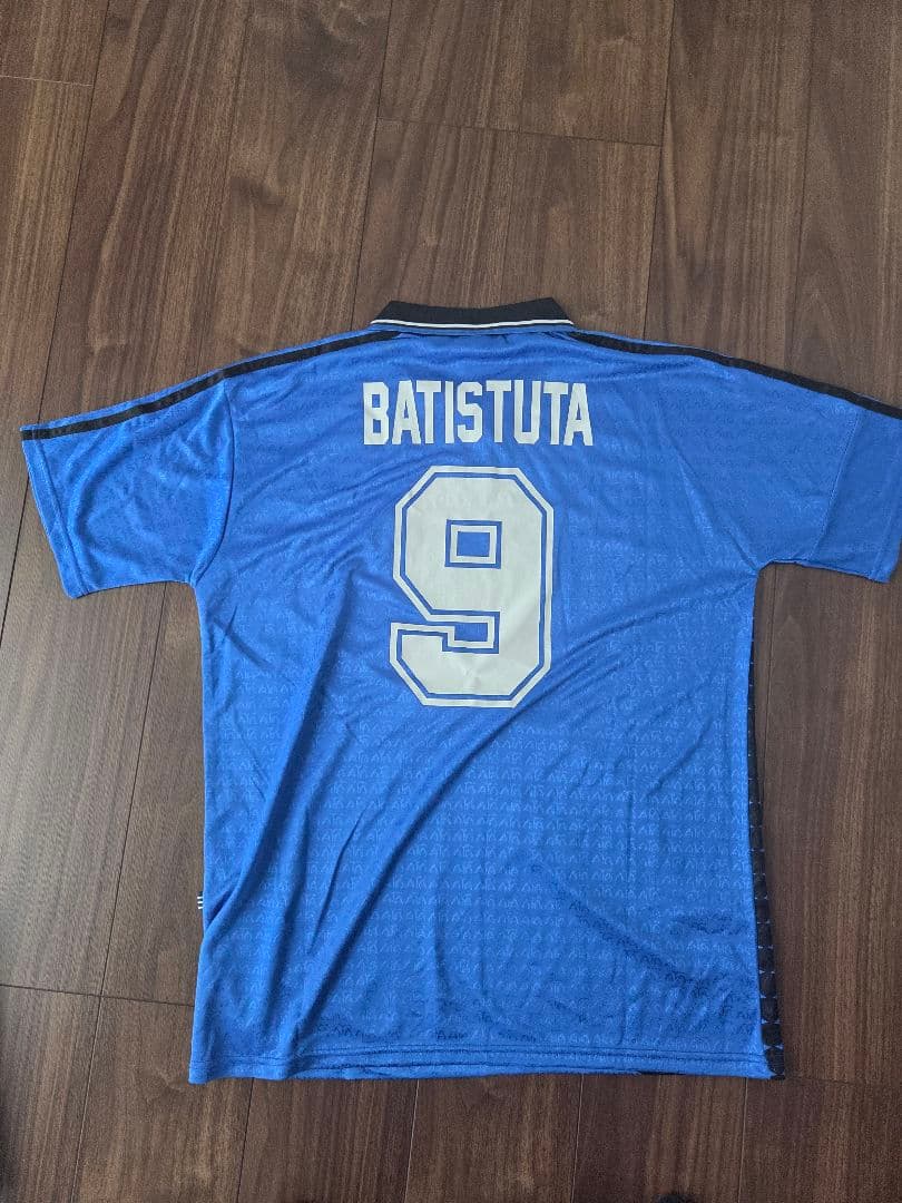 バティストゥータ　アルゼンチン代表　サッカー　ユニフォーム