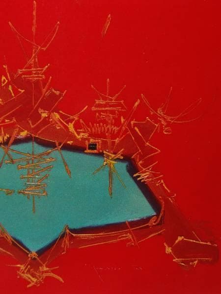 ジョルジュ・マチュー、「リュリーに捧ぐ」、希少な画集より、新品高級額・額装付