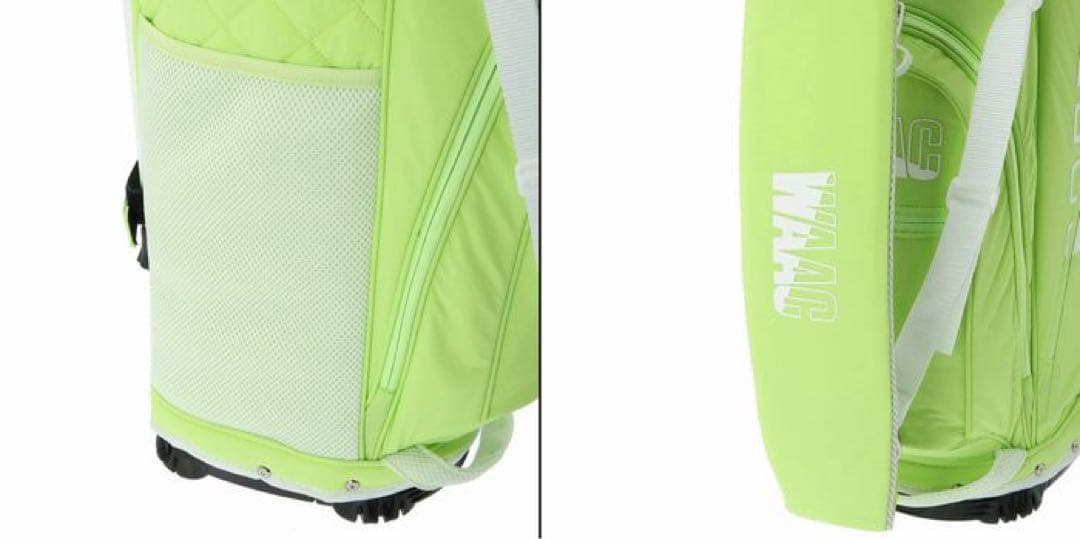 ◆B2新品定価49,500円 WAACワック男女兼用ゴルフスタンドキャディバッグ