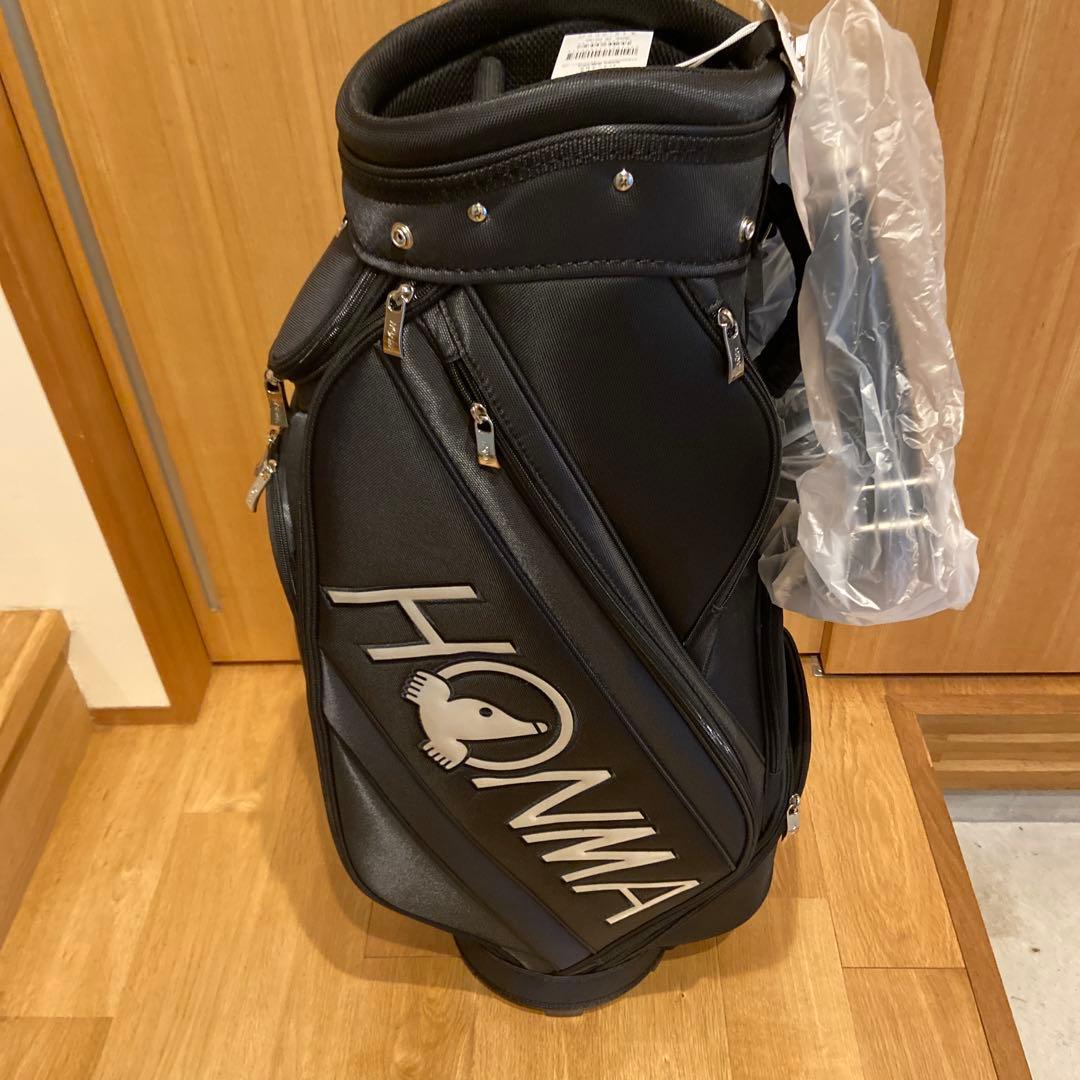 新品未使用HONMA ゴルフキャディバッグ CB52604 ブラック