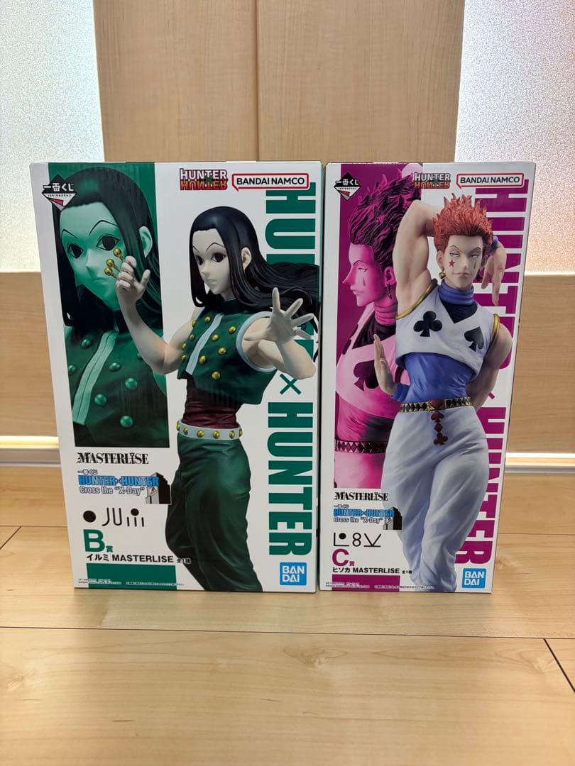 一番くじ HUNTER×HUNTER フィギュア 2点セット イルミ ヒソカ