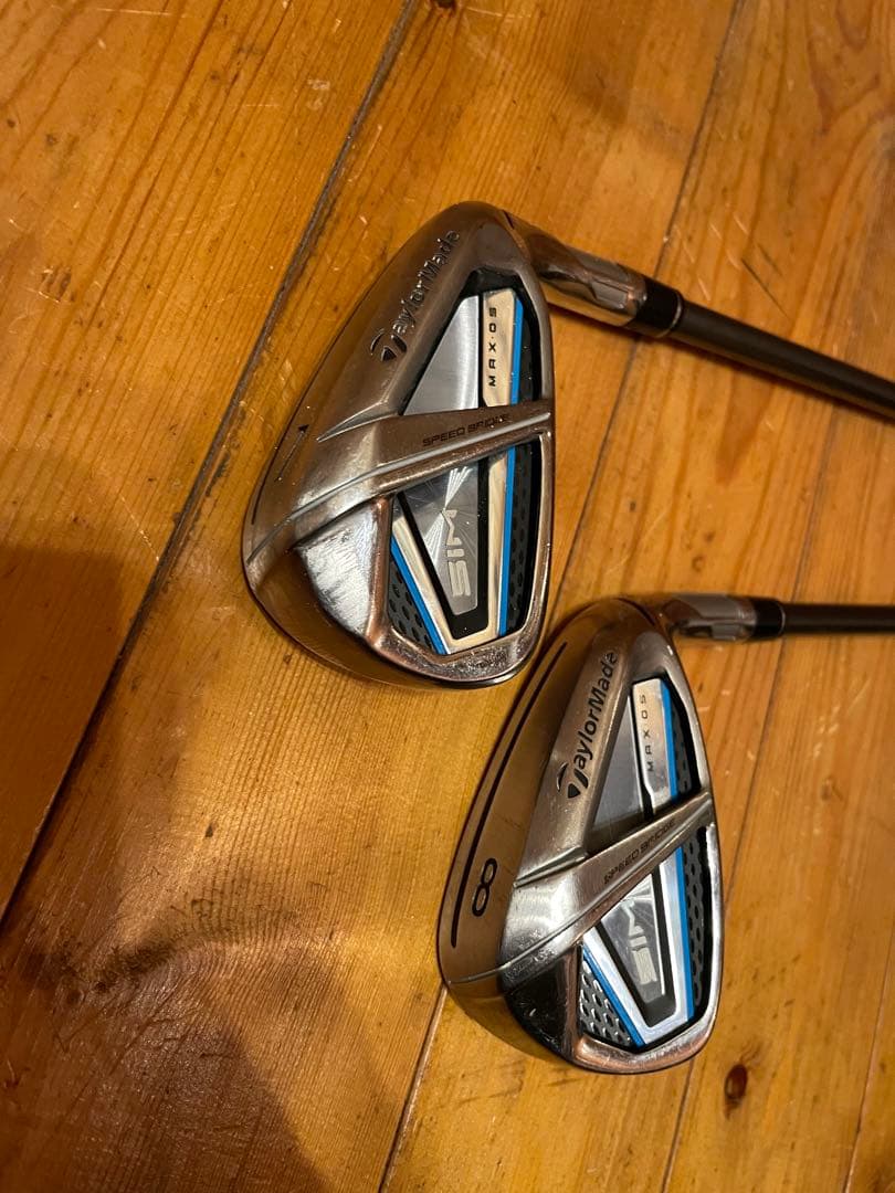 テーラーメイド sim max os アイアン6本 P〜5番