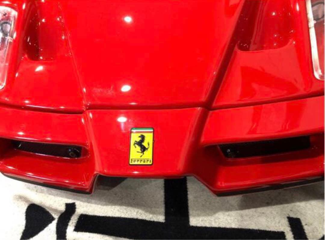 電動乗用 フェラーリ キッズカー レッド 未使用品 美品