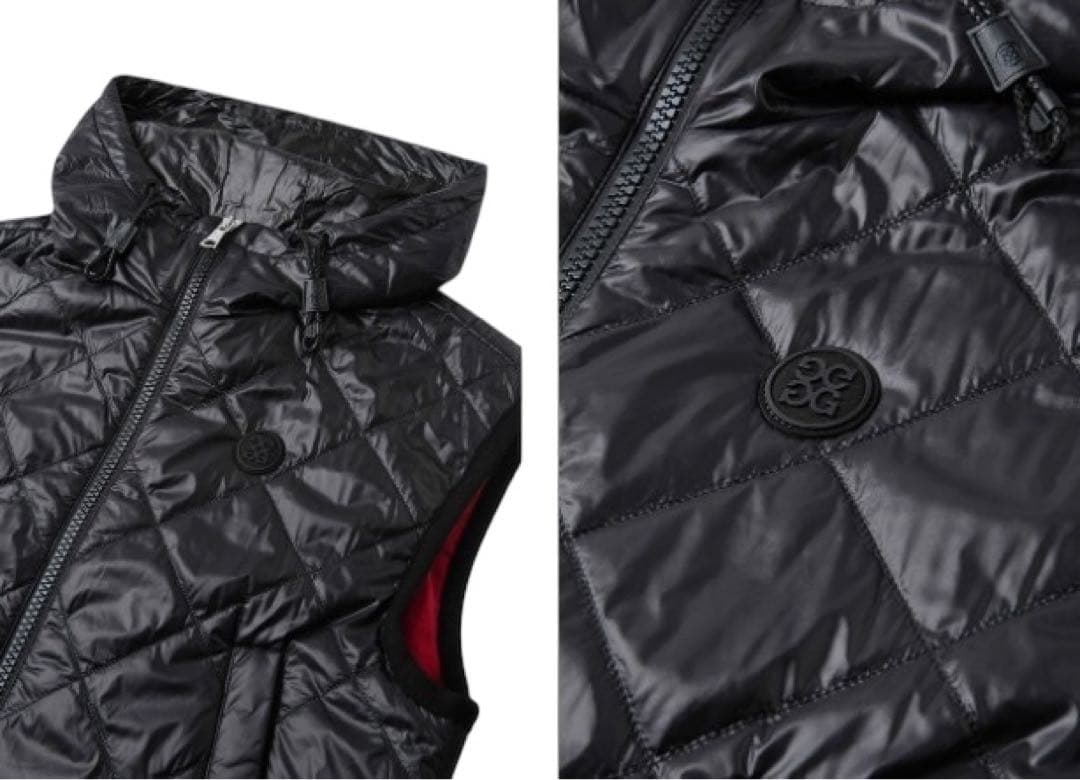 新品未使用新作G/FOREジーフォアレディースベスト sizeLブラック