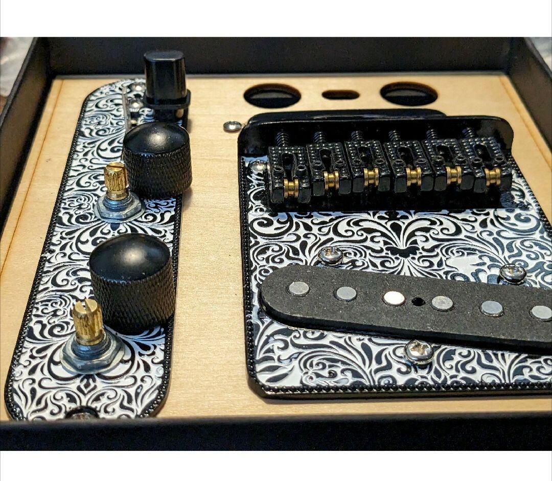 アルニコV　ピックアップ　ローラーサドル　メタルプレート　アセンブリ　セット